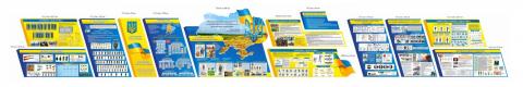 Повний комплект стендів з Захисту України Повний комплект стендів з Захисту України